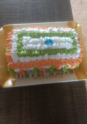 A picture of Eggless Vanila Sponge Cake.