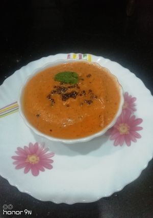 A picture of Peanuts Tomato Chutney.