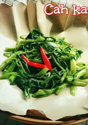 Foto resep Cah kangkung sederhana