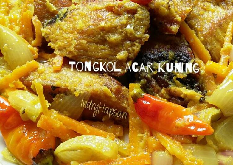 Bagaimana Membuat Tongkol Acar Kuning Anti Gagal