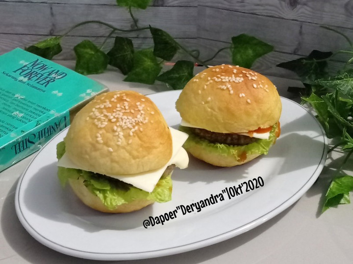 Wajib coba! Resep membuat Burger dengan patty kulit pisang dijamin sempurna