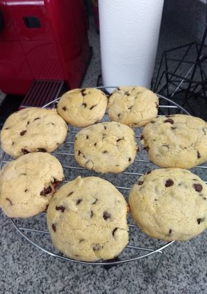 Una foto de Galletas con chispas de chocolate