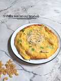 Frittata macaroni brokoli
