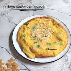Frittata macaroni brokoli-レシピのメイン写真