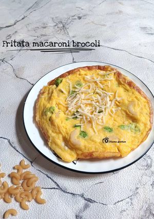 Foto resep Frittata macaroni brokoli