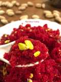 Beetroot Rava Pudding -Chukandar Sooji Ka Halwa – Diwali Dessert Recipe