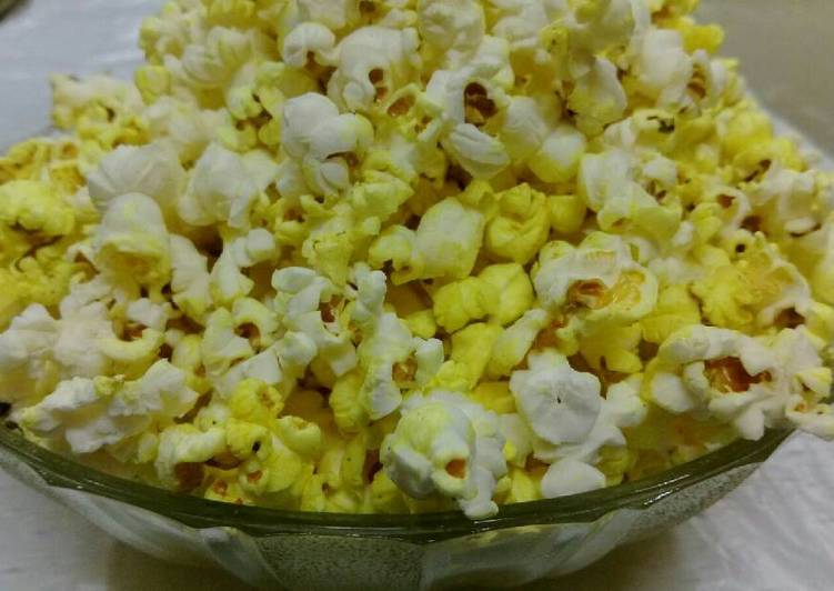 Simple Way to Make Super Quick Homemade Popcorns chatpata