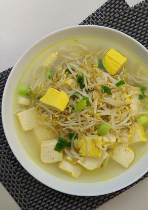 Foto resep Sayur Bening Toge Tahu