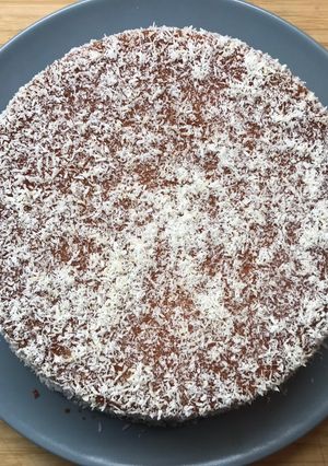 Une photo de Gâteau au Yaourt à la Noix de Coco