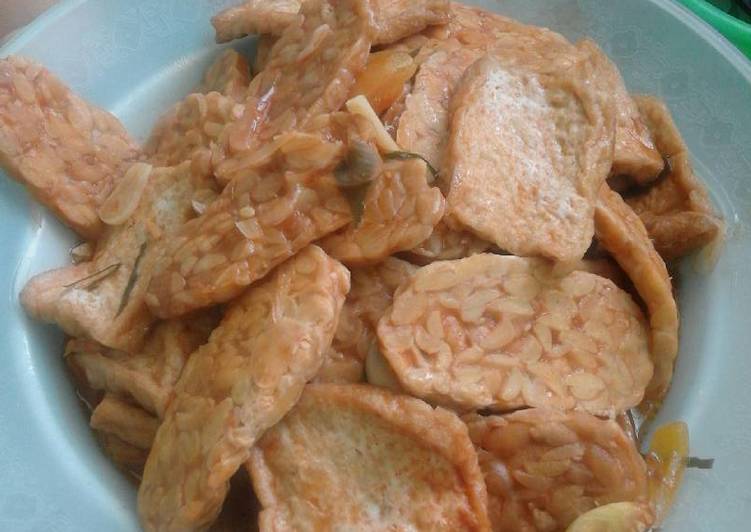 Bagaimana Menyiapkan Tahu Tempe Asam Manis simple yang Bikin Ngiler
