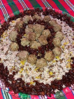 عکسی از دستور عدس پلو 🌸