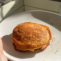A picture of Sweet Potato Banana Pancakes.