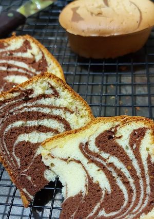 Foto resep Bolu Zebra
