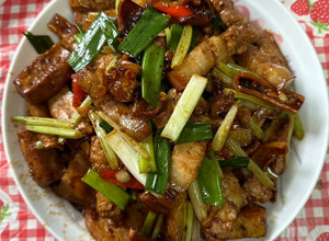 客家小炒 的食譜成品照片