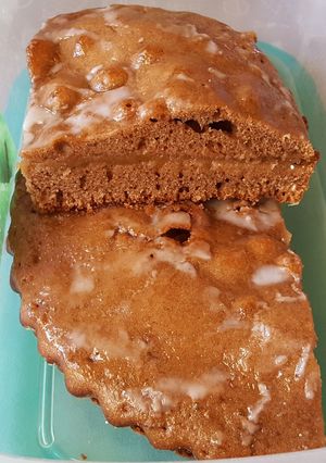 Una foto de Torta de chocolate amargo y membrillo