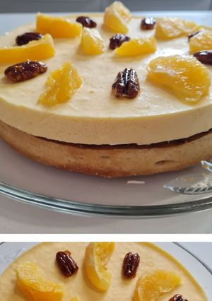 Une photo de La tarte aux noix de pécan revisitée
