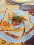पनीर पोटॅटो चीज सैंडविच (Paneer Potato Cheese Sandwich Recipe In Marathi)