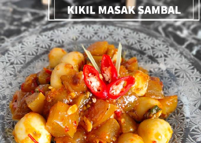 Kikil Masak Sambal