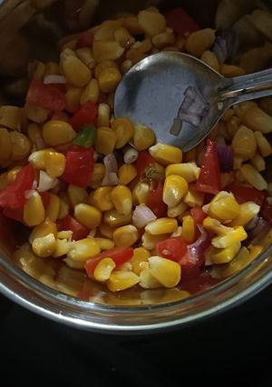मकाई चाट (makai chaat recipe in Hindi) रेसिपी मुख्य फोटो