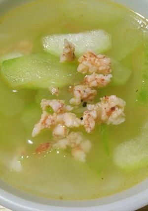 Hình của món Canh bí đao.