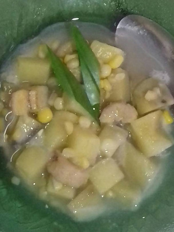 Langkah Mudah untuk Menyiapkan 23. Kolak Ubi Jagung yang Menggugah Selera
