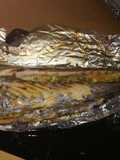 Grilled braai snoek