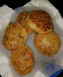 Tortitas de papa con atún