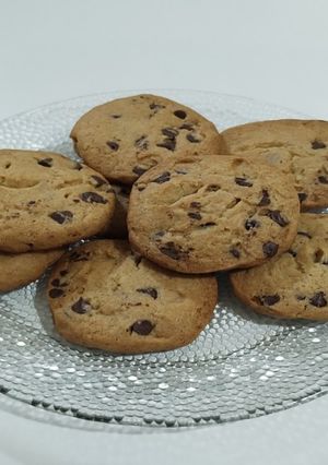 Una foto de Galletitas con chips de chocolate | fran cocina