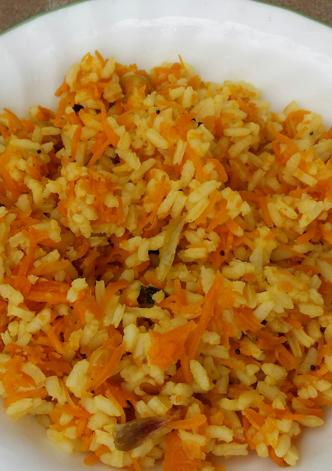 கேரட் ‌‌‌சாதம் செய்முறை முக்கிய புகைப்படம்