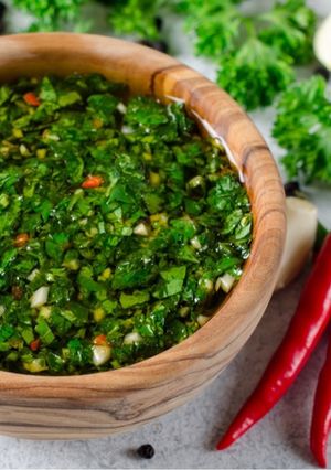 O poză a rețetei Sos Chimichurri.