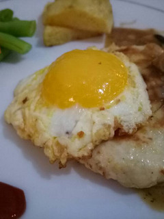 Foto resep Steak tahu ayam saos jamur