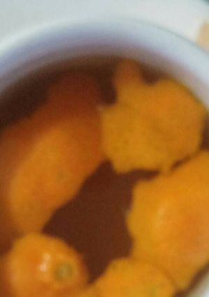 Una foto de Infusión de mandarina