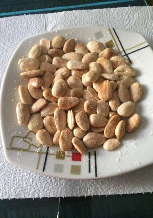 Una foto de Almendras asadas
