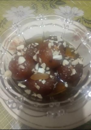 ब्रेड गुलाबजामुन (bread gulab jamun recipe in Hindi) रेसिपी मुख्य फोटो