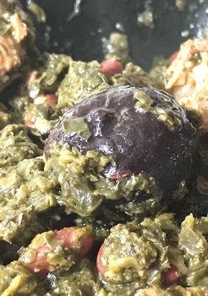 عکسی از دستور خورشت قرمه سبزی با رب انار