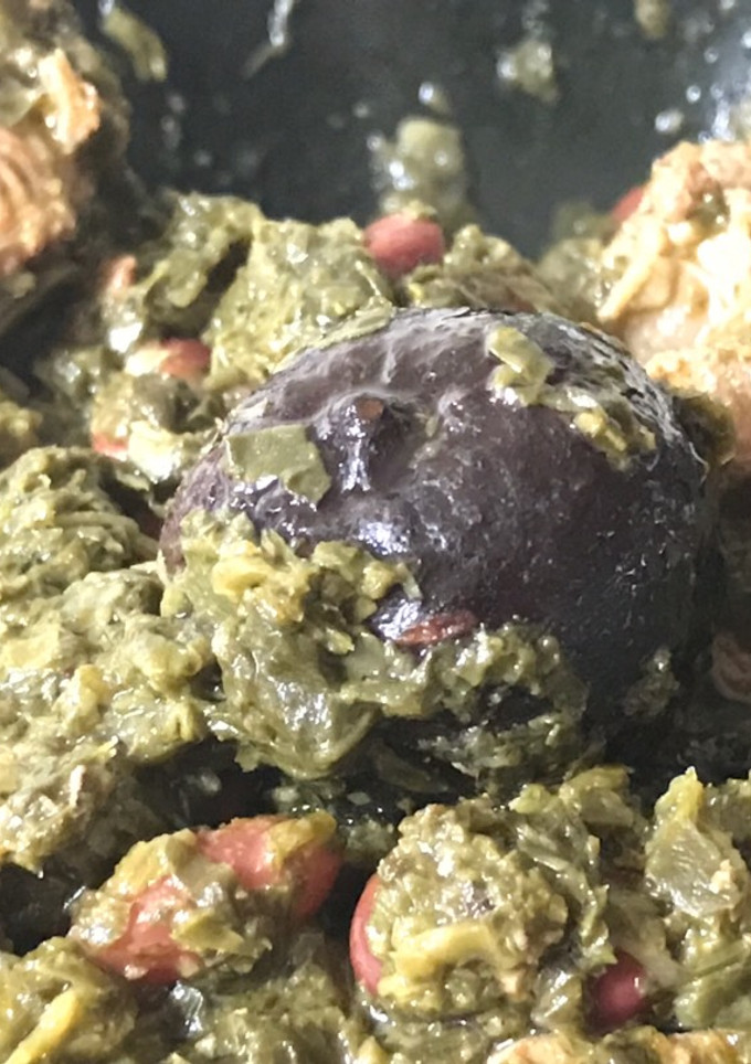 عکسی از دستور خورشت قرمه سبزی با رب انار