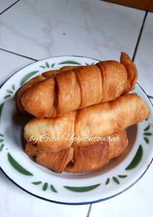 Foto resep Roti goreng pisang renyah
