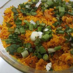 A picture of Mumbai style tawa bhaji Pulao.