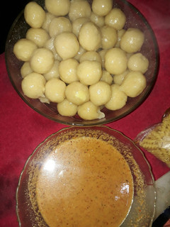 Foto resep Cilok bandung bumbu kacang