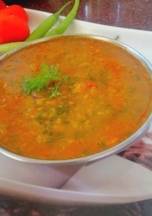 मेथी दाल (methi daal recipe in hindi) रेसिपी मुख्य फोटो
