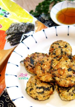 【元本山幸福廚房】海苔豆腐煎餅 的食譜成品照片