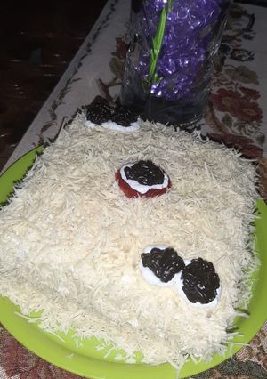 Foto resep Bolu Kukus Pandan Keju