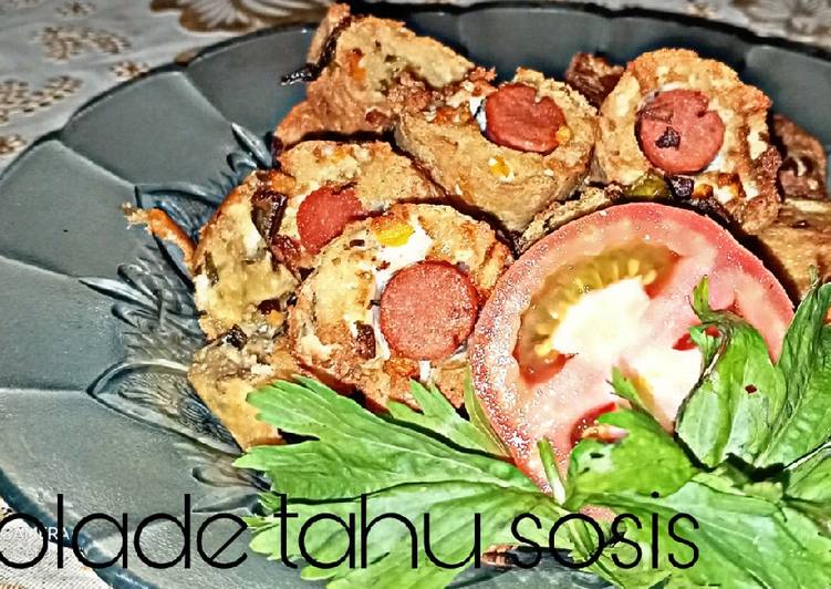 Resep Rolade sosis &amp; daun singkong, Lezat