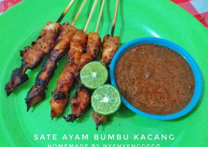 Cara Gampang Menyiapkan 🍢 Sate Ayam Bumbu Kacang 🍢 yang Lezat Sekali