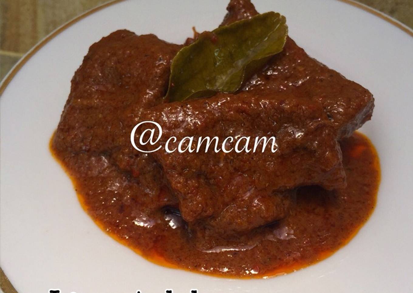Rendang daging