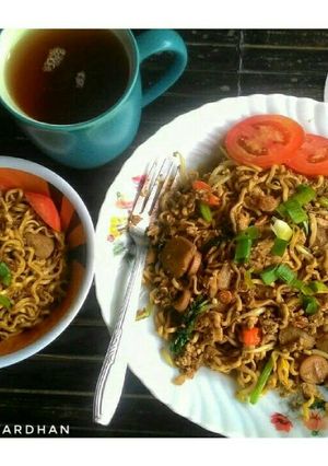 Foto resep Mie goreng tek tek