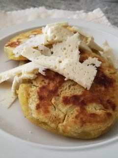 Una foto de Tortitas de Batata con Queso y Canela