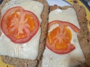 Una foto de milanesa de poroto de soja