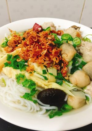 Hình của món Bún Măng Xương.