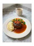 Japanese Hamburg Steak with BBQ Sauce
